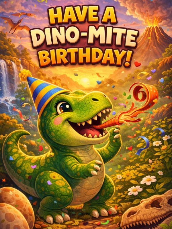 Cute Dinosaur Puns for Kids and Dino Lovers