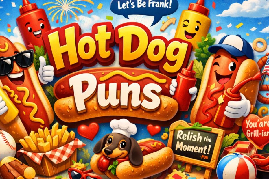 Hot Dog Pun Starter Pack: 40 Classics You Need Right Now