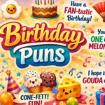 birthday puns card style image