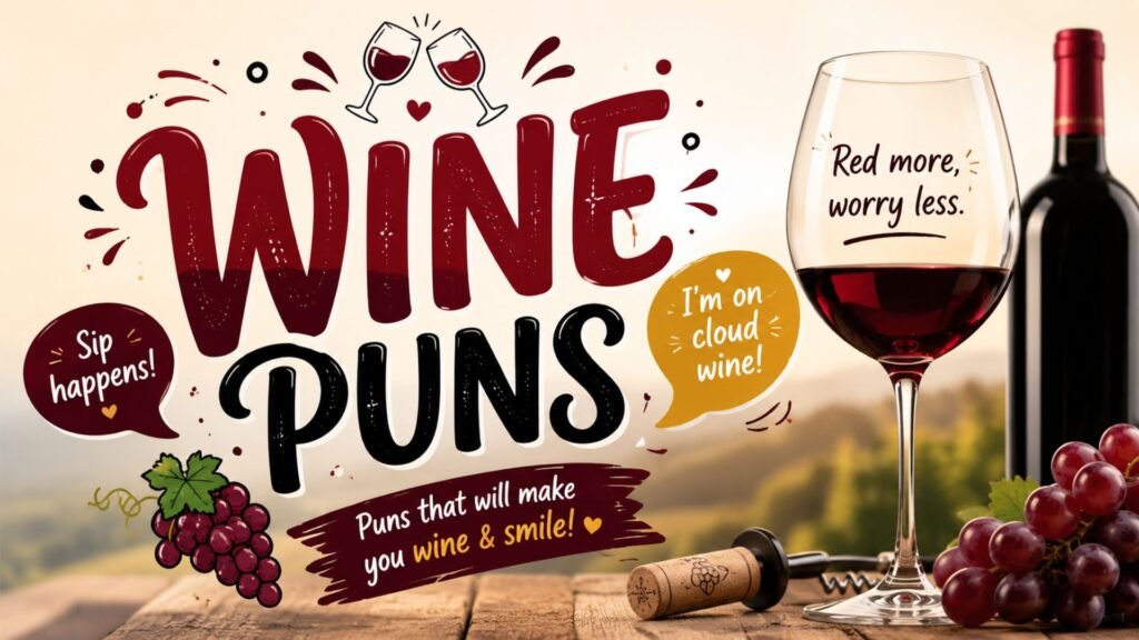 200+ Wine Puns That Are Grape for Any Occasion