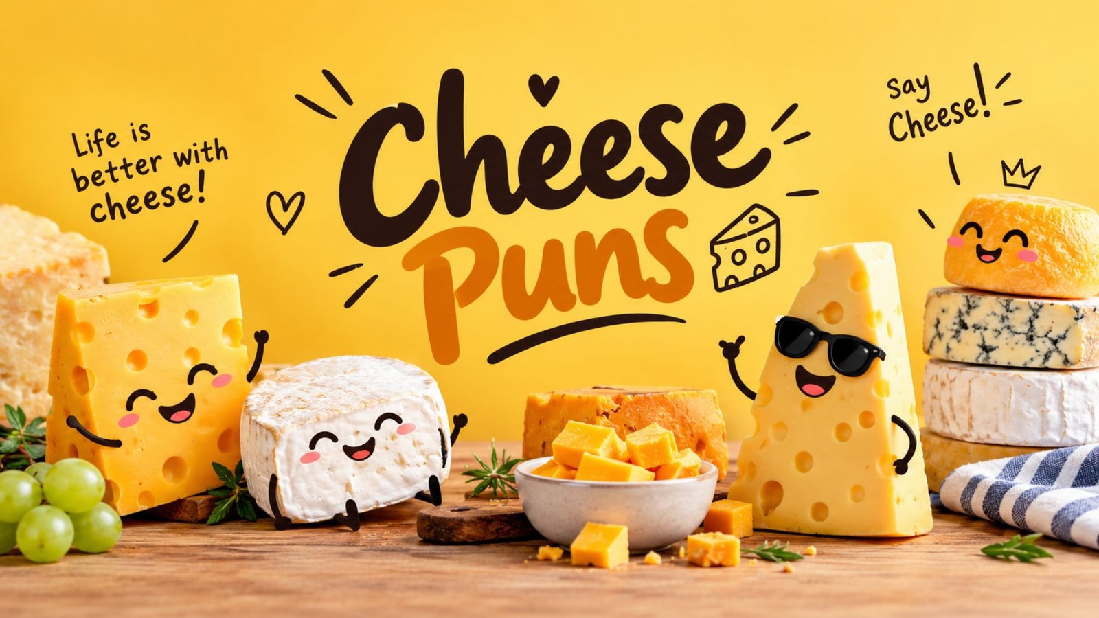 Best Cheese Puns​
